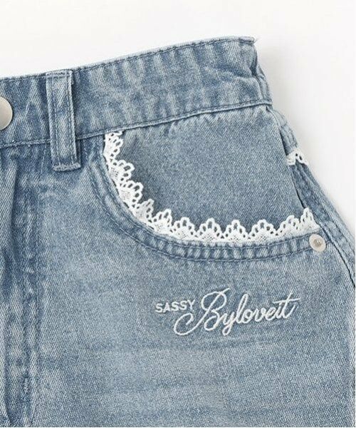 by LOVEiT / バイ ラビット ショート・ハーフ・半端丈パンツ | 【Cuugal掲載】レース付きハーフパンツ | 詳細6