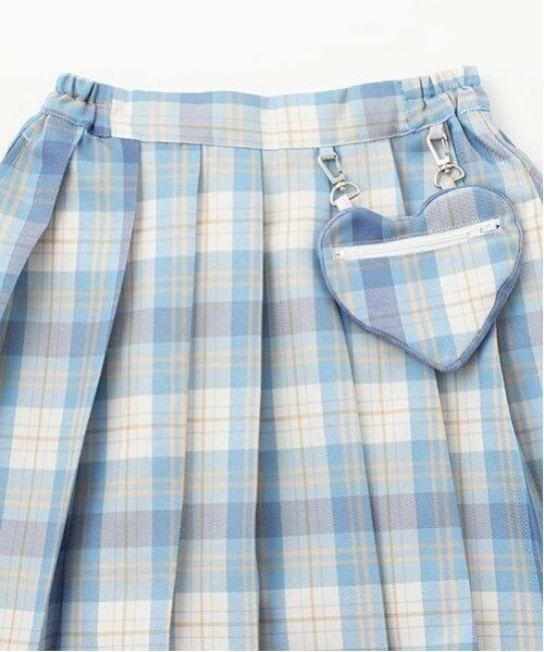 by LOVEiT / バイ ラビット ミニ・ひざ丈スカート | 【ニコ☆プチ掲載】ハートポシェットスカート | 詳細3