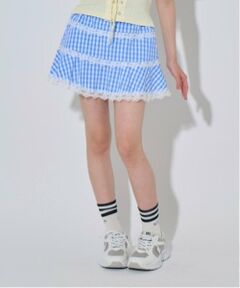 by LOVEiT / バイ ラビット ミニ・ひざ丈スカート | 【大好評につき再入荷】切替フレアスカート