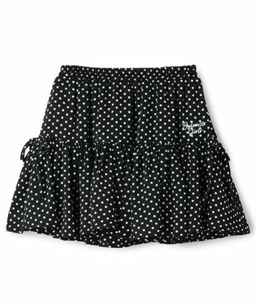 by LOVEiT / バイ ラビット ミニ・ひざ丈スカート | ドットティアードスカート | 詳細1