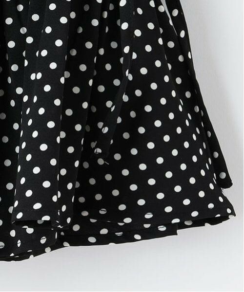 by LOVEiT / バイ ラビット ミニ・ひざ丈スカート | ドットティアードスカート | 詳細6