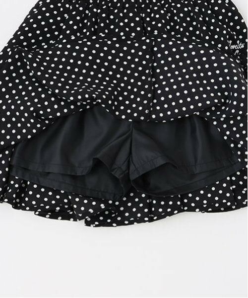 by LOVEiT / バイ ラビット ミニ・ひざ丈スカート | ドットティアードスカート | 詳細7