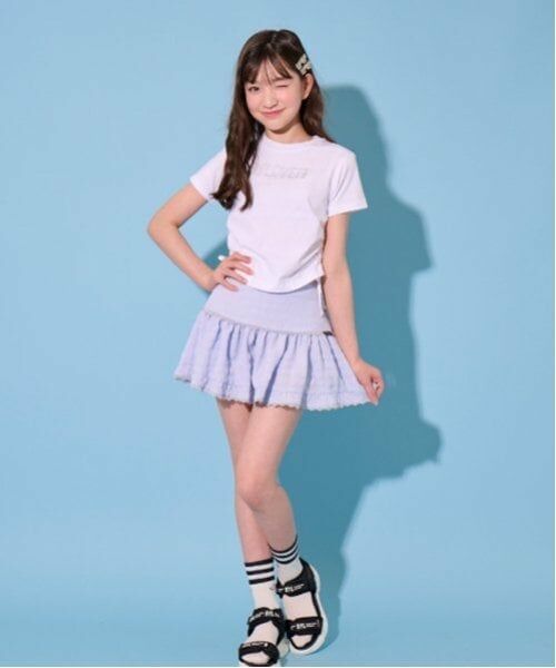 by LOVEiT / バイ ラビット ミニ・ひざ丈スカート | 【ニコ☆プチ掲載】【大好評につき再入荷】ティアードスカート | 詳細1