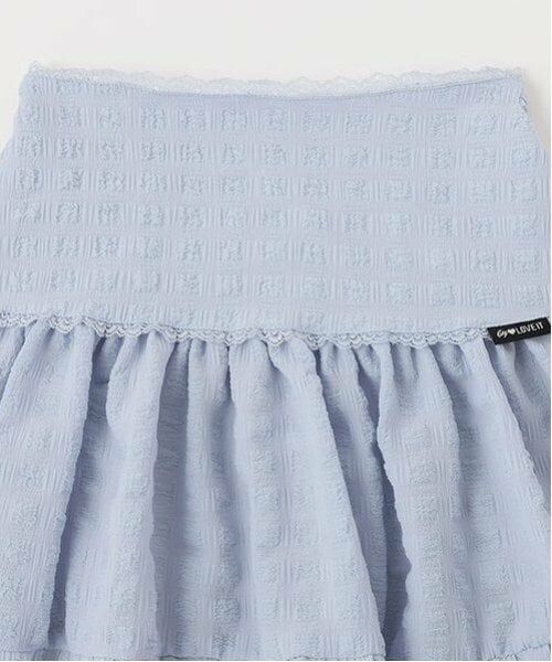 by LOVEiT / バイ ラビット ミニ・ひざ丈スカート | 【ニコ☆プチ掲載】【大好評につき再入荷】ティアードスカート | 詳細9