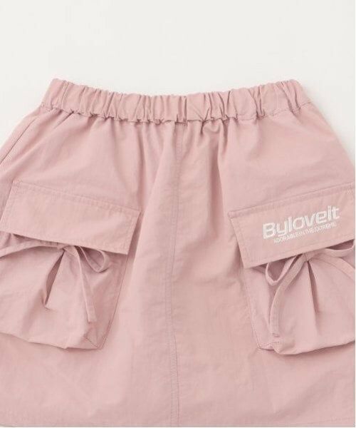 by LOVEiT / バイ ラビット ミニ・ひざ丈スカート | ドロストポケスカート | 詳細2