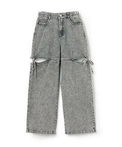 by LOVEiT / バイ ラビット その他パンツ | 【ニコ☆プチ・Cuugal掲載】リボンスリットパンツ