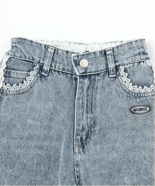 by LOVEiT / バイ ラビット その他パンツ | 【Cuugal掲載】レースポイントケミカルパンツ | 詳細4