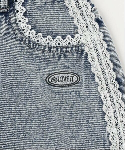 by LOVEiT / バイ ラビット ミニ・ひざ丈スカート | レースポイントスカート | 詳細5