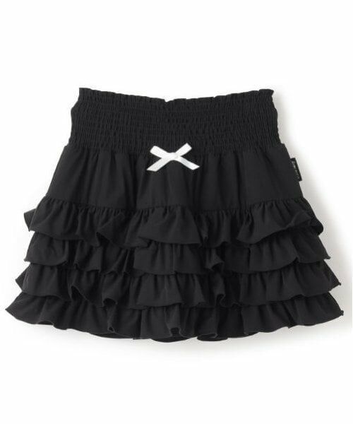 by LOVEiT / バイ ラビット ミニ・ひざ丈スカート | 【Cuugal掲載】シャーリングフリルスカート | 詳細1