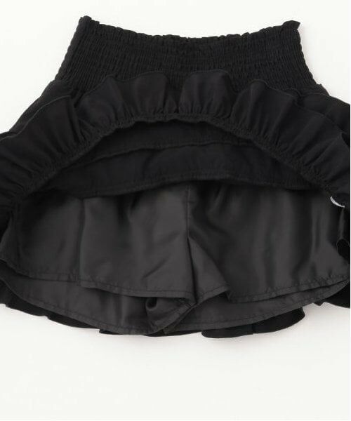 by LOVEiT / バイ ラビット ミニ・ひざ丈スカート | 【Cuugal掲載】シャーリングフリルスカート | 詳細4