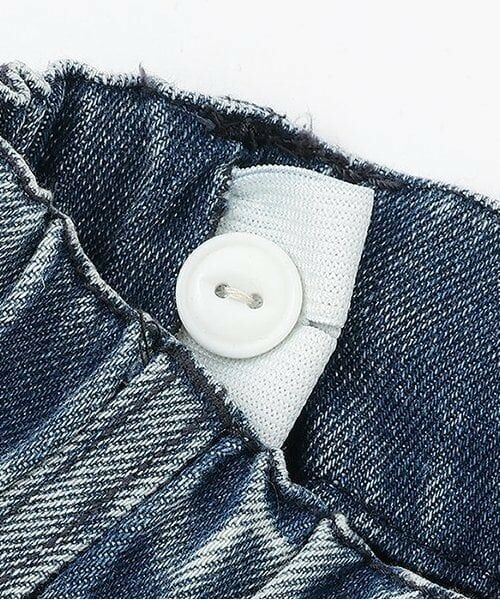 by LOVEiT / バイ ラビット ミニ・ひざ丈スカート | デニムタックスカート | 詳細3