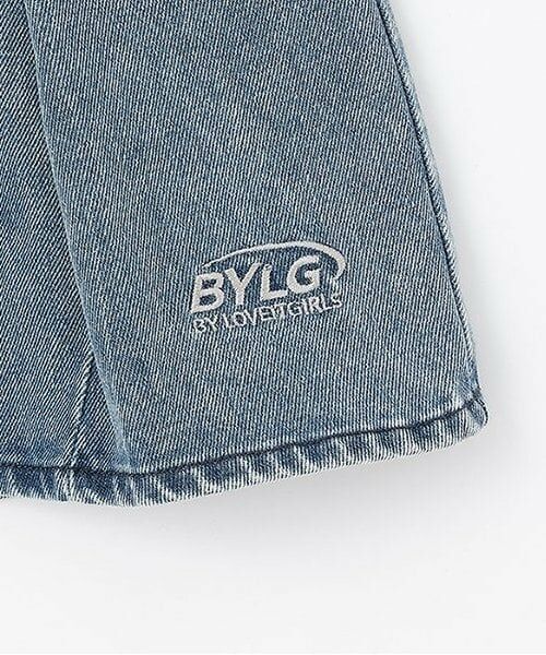 by LOVEiT / バイ ラビット ミニ・ひざ丈スカート | デニムタックスカート | 詳細5