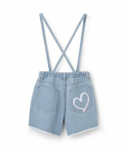 by LOVEiT / バイ ラビット サロペット・オールインワン | ダメージショートパンツ | 詳細1