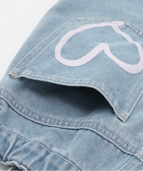 by LOVEiT / バイ ラビット サロペット・オールインワン | ダメージショートパンツ | 詳細10