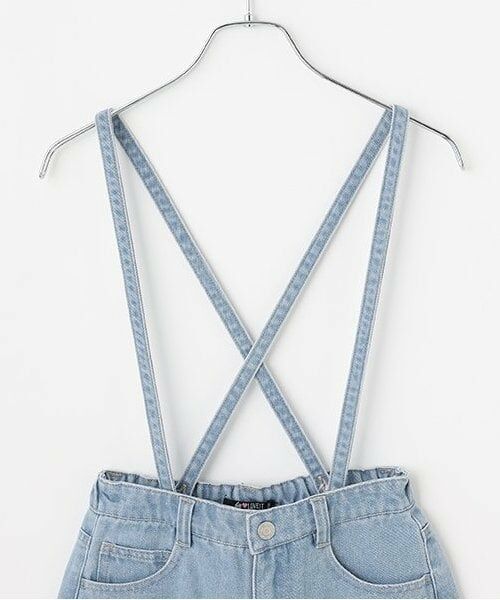 by LOVEiT / バイ ラビット サロペット・オールインワン | ダメージショートパンツ | 詳細2