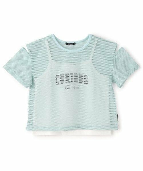 by LOVEiT / バイ ラビット Tシャツ | 【ニコ☆プチ掲載】メッシュTキャミセット | 詳細4