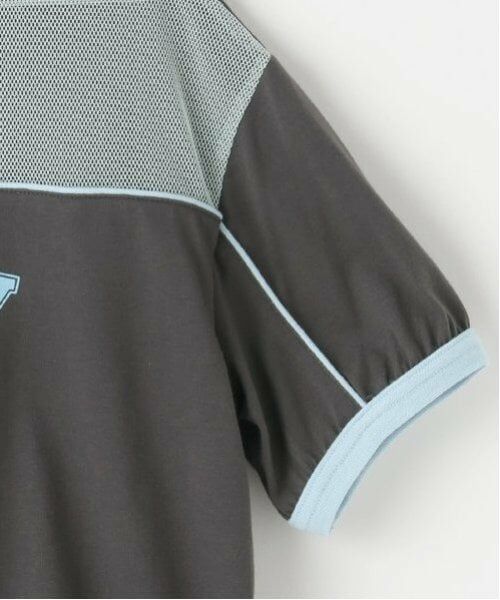 by LOVEiT / バイ ラビット Tシャツ | チュール切替Tシャツ | 詳細4