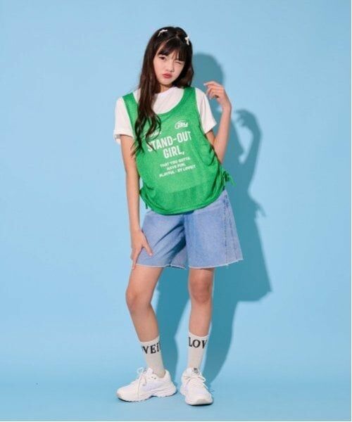 by LOVEiT / バイ ラビット Tシャツ | メッシュロングTシャツセット | 詳細1