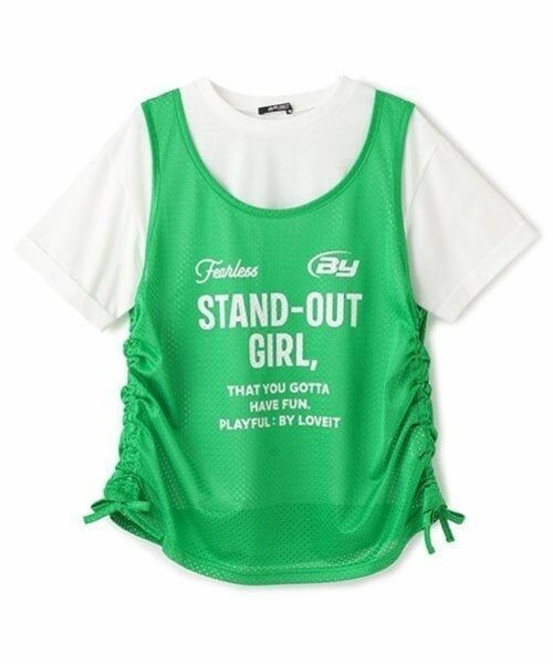 by LOVEiT / バイ ラビット Tシャツ | メッシュロングTシャツセット | 詳細7