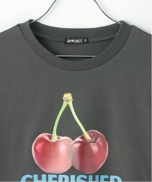 by LOVEiT / バイ ラビット Tシャツ | チェリーTシャツ | 詳細3