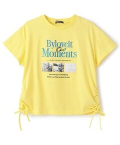 by LOVEiT / バイ ラビット Tシャツ | 【大好評につき再入荷】【ニコ☆プチ掲載】フォトプリントフレンチTシャツ