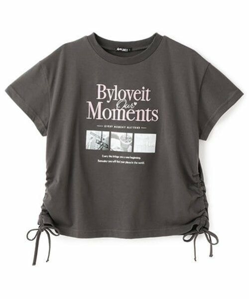 by LOVEiT / バイ ラビット Tシャツ | 【大好評につき再入荷】【ニコ☆プチ掲載】フォトプリントフレンチTシャツ | 詳細10