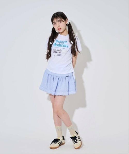 by LOVEiT / バイ ラビット Tシャツ | 【大好評につき再入荷】【ニコ☆プチ掲載】フォトプリントフレンチTシャツ | 詳細15