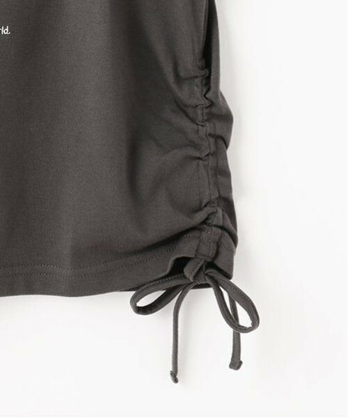 by LOVEiT / バイ ラビット Tシャツ | 【大好評につき再入荷】【ニコ☆プチ掲載】フォトプリントフレンチTシャツ | 詳細6