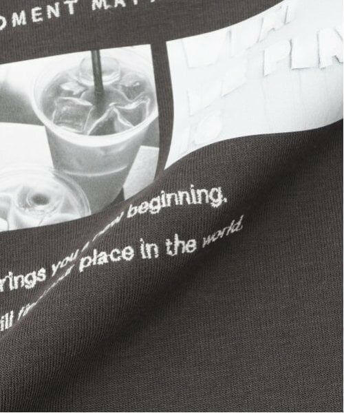 by LOVEiT / バイ ラビット Tシャツ | 【大好評につき再入荷】【ニコ☆プチ掲載】フォトプリントフレンチTシャツ | 詳細7