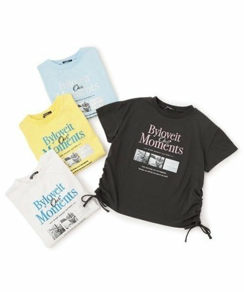 by LOVEiT / バイ ラビット Tシャツ | 【大好評につき再入荷】【ニコ☆プチ掲載】フォトプリントフレンチTシャツ | 詳細8