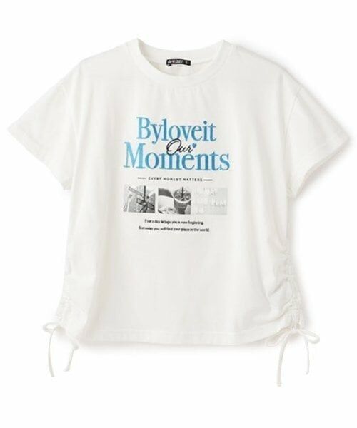 by LOVEiT / バイ ラビット Tシャツ | 【大好評につき再入荷】【ニコ☆プチ掲載】フォトプリントフレンチTシャツ | 詳細9