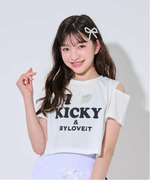 by LOVEiT / バイ ラビット Tシャツ | Tシャツタンクセット（オフ ホワイト）