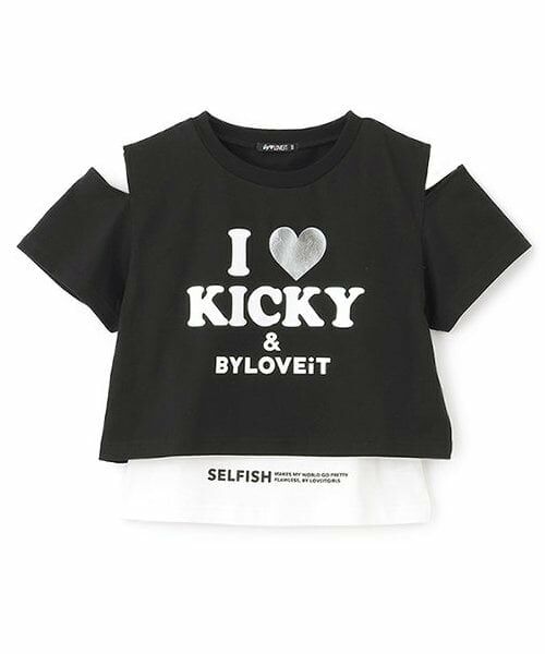 by LOVEiT / バイ ラビット Tシャツ | Tシャツタンクセット（黒）