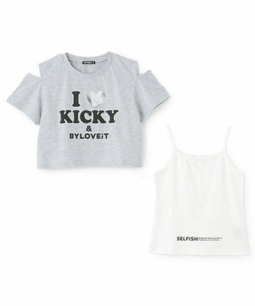 by LOVEiT / バイ ラビット Tシャツ | Tシャツタンクセット | 詳細2