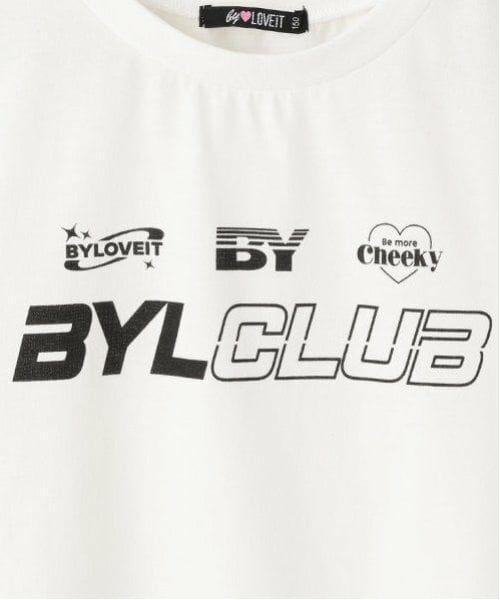 by LOVEiT / バイ ラビット Tシャツ | 【Cuugal掲載】袖リボンラインＴシャツ | 詳細8