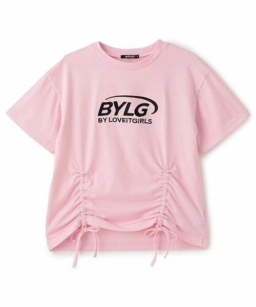 by LOVEiT / バイ ラビット Tシャツ | ドロストTシャツ（ピンク）