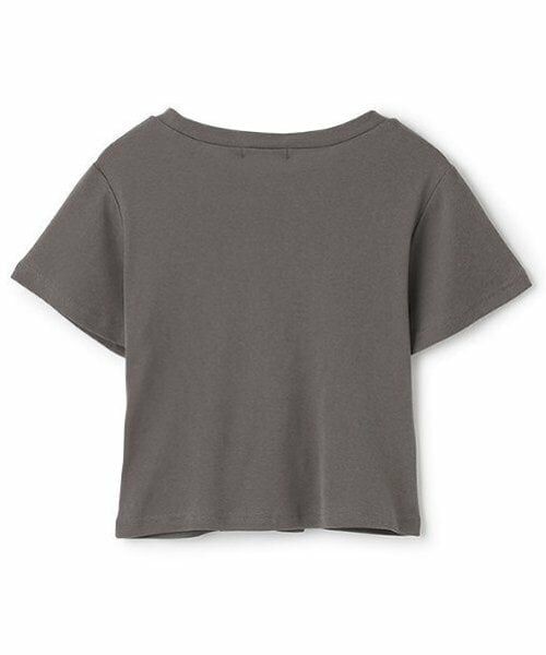 by LOVEiT / バイ ラビット Tシャツ | 【ニコ☆プチ・Cuugal掲載】フロントレースアップＴシャツ | 詳細1