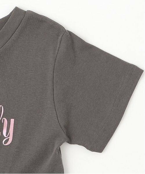 by LOVEiT / バイ ラビット Tシャツ | 【ニコ☆プチ・Cuugal掲載】フロントレースアップＴシャツ | 詳細4