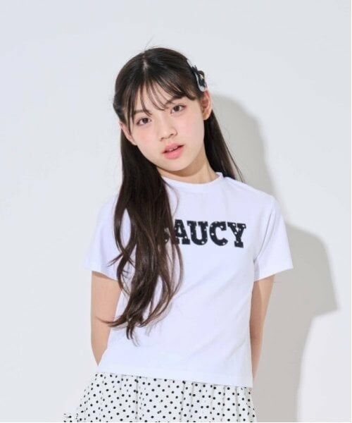 by LOVEiT / バイ ラビット Tシャツ | ドットパッチTシャツ | 詳細11