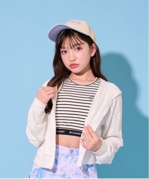 by LOVEiT / バイ ラビット パーカー | オパールフーディ（オフ ホワイト）