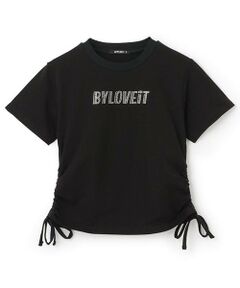 by LOVEiT / バイ ラビット Tシャツ | 【ニコ☆プチ掲載】キラキラスタッズTシャツ