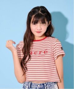 by LOVEiT / バイ ラビット Tシャツ | クロップド丈Tシャツ