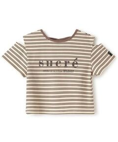 by LOVEiT / バイ ラビット Tシャツ | クロップド丈Tシャツ