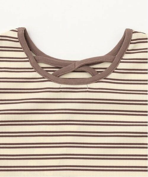 by LOVEiT / バイ ラビット Tシャツ | クロップド丈Tシャツ | 詳細3