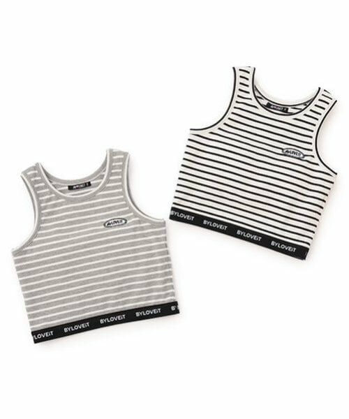 by LOVEiT / バイ ラビット キャミソール・チューブトップ | 【ニコ☆プチ掲載】パッド入りタンクトップ | 詳細10