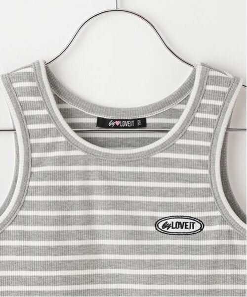 by LOVEiT / バイ ラビット キャミソール・チューブトップ | 【ニコ☆プチ掲載】パッド入りタンクトップ | 詳細2