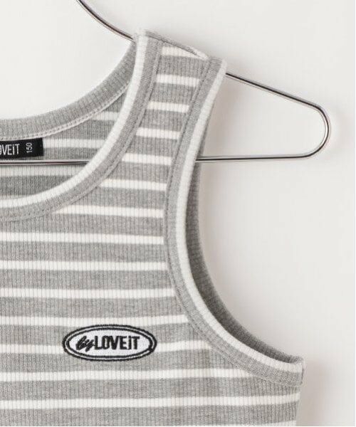 by LOVEiT / バイ ラビット キャミソール・チューブトップ | 【ニコ☆プチ掲載】パッド入りタンクトップ | 詳細3