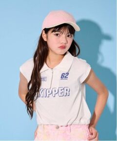 by LOVEiT / バイ ラビット Tシャツ | 【Cuugal掲載】ハーフジップ半袖Ｔシャツ