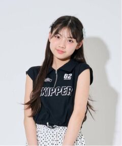 by LOVEiT / バイ ラビット Tシャツ | 【Cuugal掲載】ハーフジップ半袖Ｔシャツ