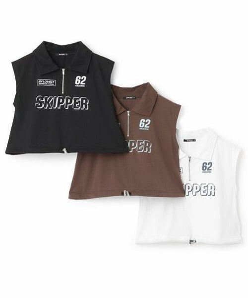 by LOVEiT / バイ ラビット Tシャツ | 【Cuugal掲載】ハーフジップ半袖Ｔシャツ | 詳細8